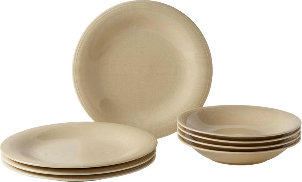 Villeroy & Boch Like Color Loop Sand Tafel-Set 8 Tlg Porzellan Service Beige 1 Villeroy & Boch Like Color Loop Sand Tafel-Set 8 Tlg Porzellan Service Beige