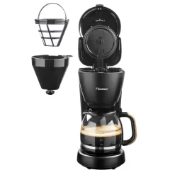 Bestron Filter-Kaffeemaschine Für 10 Tassen Kaffee, Inkl. 1,5 Liter Glaskanne, Permanentfilter & Warmhalteplatte, 1.000 Watt, Black & Wood-Design, Farbe: Schwarz / Holz 16 Bestron Filter-Kaffeemaschine Für 10 Tassen Kaffee, Inkl. 1,5 Liter Glaskanne, Permanentfilter & Warmhalteplatte, 1.000 Watt, Black & Wood-Design, Farbe: Schwarz / Holz -Küchenkochgeschirr Geschäft d01001c43705f2e7eefbe6a5e1e95fae