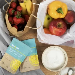 Lemonist Pestizid-Reduzierer - 4er-Set Obst- Und Gemüsereiniger Natron Zitronensäure Salz Granulat Vegan Reduzierung Von Pestiziden - Germany -Küchenkochgeschirr Geschäft d32b560ab4fec63fae74aadf802be49b