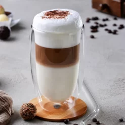 GRÄWE Doppelwandige Latte Macchiato-Thermogläser, 450 Ml, 2er Set -Küchenkochgeschirr Geschäft d7050f60ab0ad38eb199d2830cfb4dfb