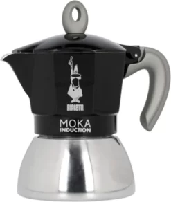 Bialetti MOKA 4TZ Induction Nera -Küchenkochgeschirr Geschäft d96668a76fa6487e6a81bcd6b9014df6