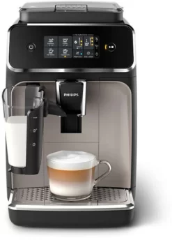 PHILIPS CAFT2235 / 40 / PHI - Automatische Espressomaschine Mit Mahlwerk - 3 Getränke - LatteGo - Touchscreen - Zinkbraun 13 PHILIPS CAFT2235 / 40 / PHI - Automatische Espressomaschine Mit Mahlwerk - 3 Getränke - LatteGo - Touchscreen - Zinkbraun -Küchenkochgeschirr Geschäft dc35b0f2f2c3ef216e29f62670225886