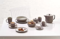 Kaffee- Und Tafelservice 30 Tlg. Jasper Taupe