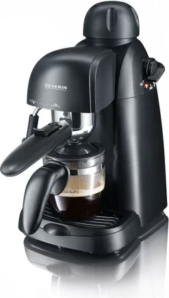 SEVERIN Espressomaschine KA 5978 800 Watt Schwarz -Küchenkochgeschirr Geschäft de0f0ef31ac69653699f5960f67d40e9