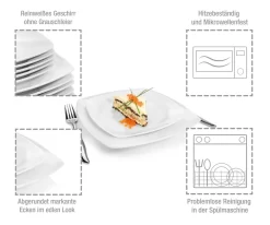 Sänger SÄNGER Porzellan Geschirrset Markant, Tafelservice 18 Teilig Für 6 Personen 10 Sänger SÄNGER Porzellan Geschirrset Markant, Tafelservice 18 Teilig Für 6 Personen -Küchenkochgeschirr Geschäft df1bd193675aff8a5a912bcbe5089e14