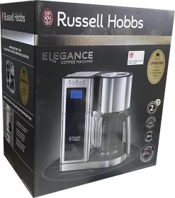 Russell Hobbs Elegance Kaffeemaschine -Küchenkochgeschirr Geschäft e04296e783fda1417a62849c10ee6c6d