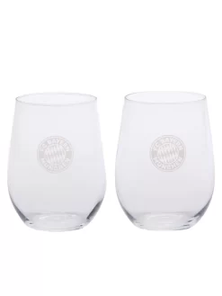 FC Bayern München Wasserglas 2er Set