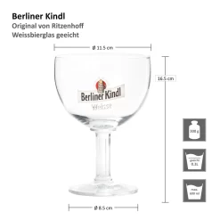 2er Set Berliner Kindl Weisse Gläser 300ml Bierglas Pokal Eichstrich 0,3L Edle Biertulpe Hoch Fuß -Küchenkochgeschirr Geschäft e1813673eaf62529cdaf03e0a447bfdd