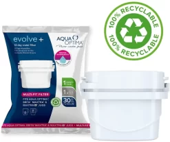 Aqua Optima EPS212 Evolve+ Wasserfilterkartusche 12er Für Brita Maxtra Und Maxtra+ -Küchenkochgeschirr Geschäft e82abd5ae06e7542c166f5ecd984ba1f