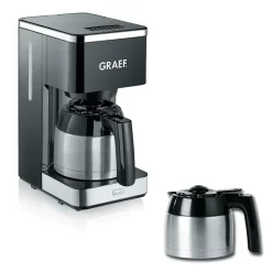 Graef FK 412 Twin Filterkaffeemaschine 8Tassen Warmhaltefunktion Vorbrühfunktion