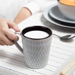 Kombiservice Steinzeug, Vancasso PLUVO Tafelservice, 16-teiliges Ess Geschirrset Mit Je 4 Speisetellern, Kuchentellern, Schalen Und Tassen Für 4 Personen -Küchenkochgeschirr Geschäft e9731f181dc329799aa9eb2513b34de2