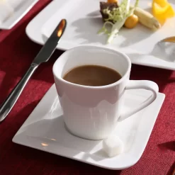 MALACASA, Serie Joesfa, 30 Tlg. Cremeweiß Porzellan Geschirrset Kombiservice Tafelservice Im Eleganten Design Mit Je 6 Tassen, 6 Untertassen, 6 Dessertteller, 6 Suppenteller Und 6 Speiseteller -Küchenkochgeschirr Geschäft e99b43163acffa63e93aea039ef6721b