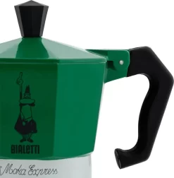 Bialetti - Moka Express Collection Italia (Tricolour), 3-Tassen-Kaffeemaschine, Aluminium 9 Bialetti - Moka Express Collection Italia (Tricolour), 3-Tassen-Kaffeemaschine, Aluminium -Küchenkochgeschirr Geschäft e99e433674aa3723c73727956b6e29b9