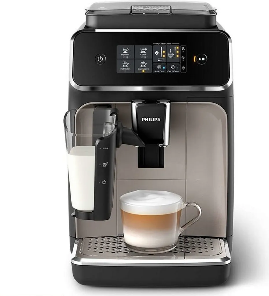 PHILIPS CAFT2235 / 40 / PHI - Automatische Espressomaschine Mit Mahlwerk - 3 Getränke - LatteGo - Touchscreen - Zinkbraun 7 PHILIPS CAFT2235 / 40 / PHI - Automatische Espressomaschine Mit Mahlwerk - 3 Getränke - LatteGo - Touchscreen - Zinkbraun – Bild 7