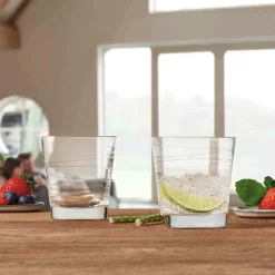 LEONARDO 019449 Vario Struttura Whiskybecher, Glas, 250 Ml, Klar (6 Stück) -Küchenkochgeschirr Geschäft ec576da67d482eac65f6a150b396a88b