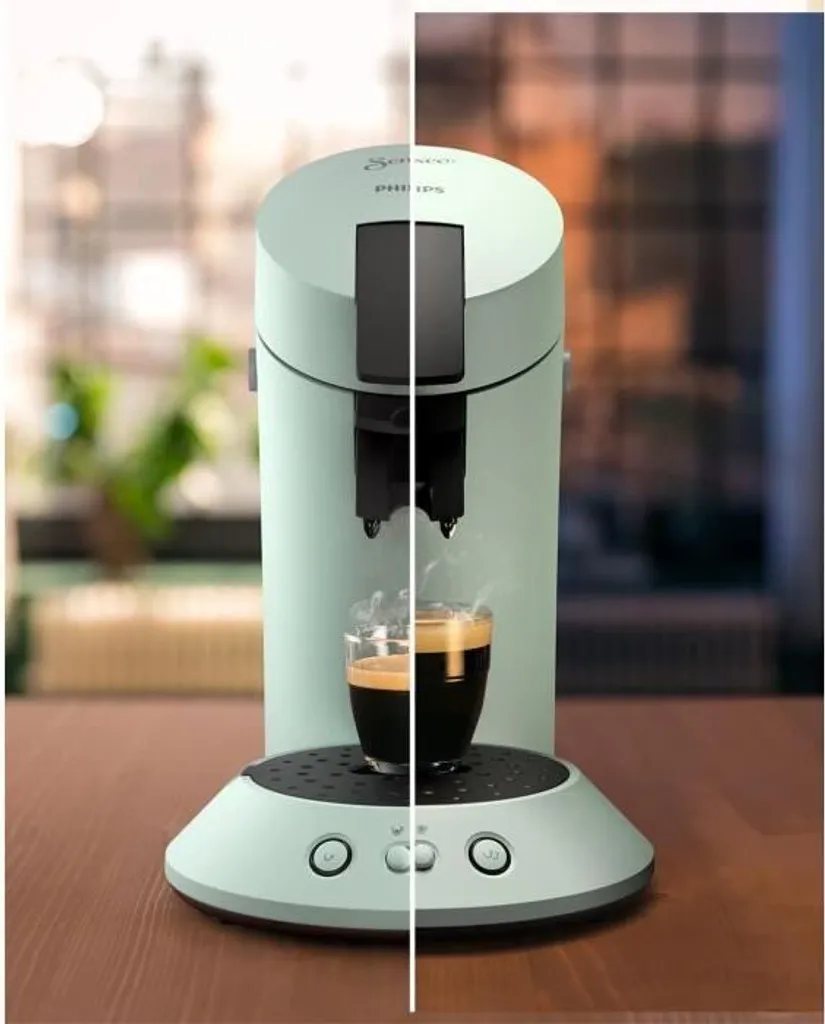 PHILIPS SENSEO Original Plus CSA210 / 23 Pads Kaffeemaschine - Mint 3 PHILIPS SENSEO Original Plus CSA210 / 23 Pads Kaffeemaschine - Mint – Bild 3