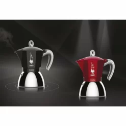 Bialetti MOKA 4TZ Induction Nera -Küchenkochgeschirr Geschäft efa0d1516b21ffd89bc5ac80f3b2d469