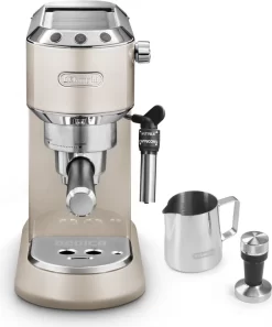 De'Longhi Delonghi Kaffeemaschine Dedica Metallics EC785.BG Pumpendruck 15 Bar, Eingebauter Milchaufschäumer, Manuell, 1300 W, Beige -Küchenkochgeschirr Geschäft f1ac2eaeaa9b47b5b54e6ffdf1f1d7d2