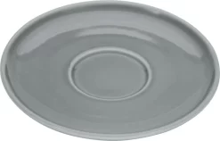 CreaTable 16734 Kaffeeservice Chef Collection Für 6 Personen, Porzellan, Grau (1 Set, 18-teilig)