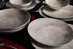 Hermia Concept, Erika,(24 Stücke), Abendessen , Mehrfarbig, 100% Porzellan -Küchenkochgeschirr Geschäft f74dc1040d6619a8e692b979be1955b8