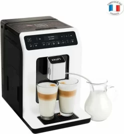 Krups Evidence EA8901 Freistehende Vollautomatische Espressomaschine 2,3L 2Tassen White - Kaffeemaschine (Freistehend, Espressomaschine, 2,3 L, Integriertes Mahlwerk, 1450 W, Weiß) -Küchenkochgeschirr Geschäft f8bf8992123c8e9b2507ae539abc9f68