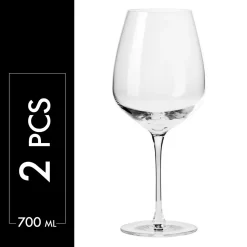 KROSNO Rotweingläser Pinot Noir | Set Von 2 | 700 ML | Kristallglas | Duet Kollektion | Ideal Für Zuhause, Restaurants Und Empfänge | Spülmaschinenfest -Küchenkochgeschirr Geschäft fb8cd7dc1553b5eab2f9b5dd94c79b89